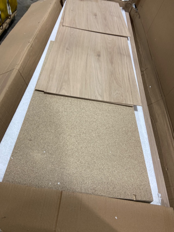 Photo 1 of Modway Samos 62 Inch Retro Modern Sideboard with Storage in Hickory - Geometric Door Design Buffet Cabinet for Dining Room, Hallway, Living Room - Media Console Stand for Wall-Mounted TVs