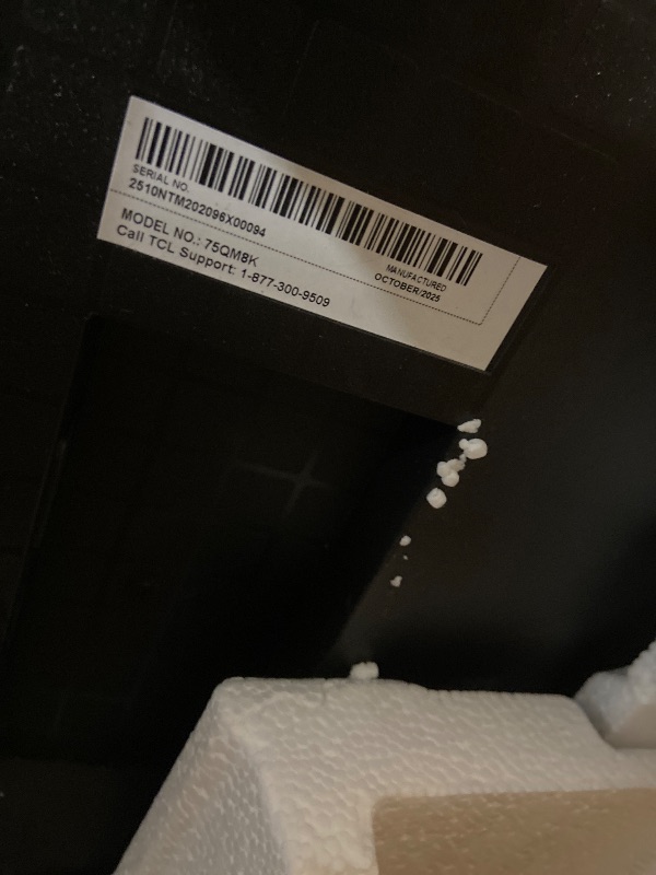 Photo 1 of TCL 75 Inch Class QM8K Series | Mini LED QLED 4K HDR | 75QM8K, 2025 Model | 120HZ-144HZ Anti Reflective Wide Angle Screen Smart Google TV Dolby Atmos | Voice Remote Alexa Gaming Streaming Television