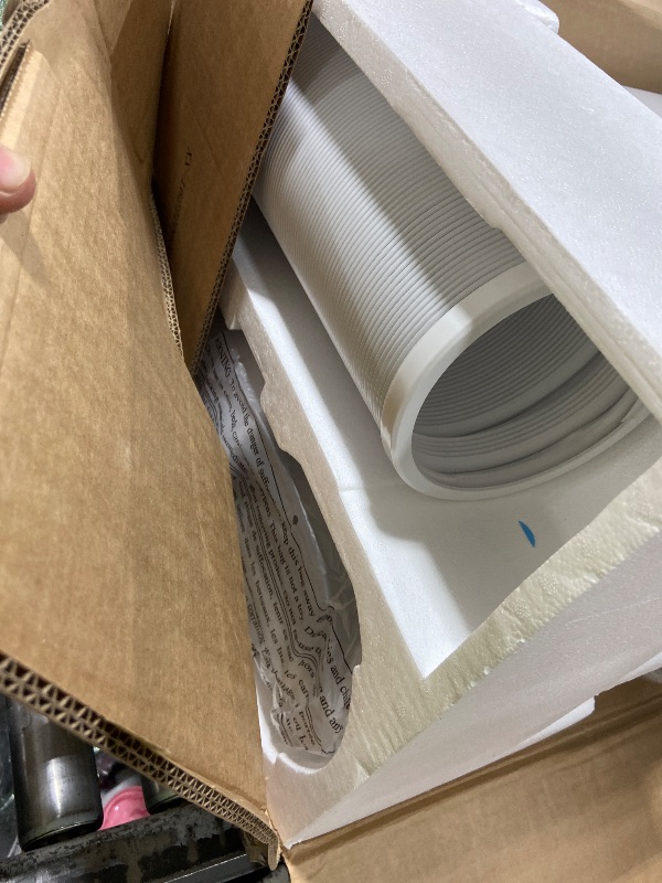 Photo 1 of Amazon Basics 3-In-1 Portable Air Conditioner with Remote, Timer, Sleep Mode, Auto Swing, Dehumidifier, 10000 BTU (ASHRAE)/6000 BTU (SACC), Cools Bedroom Up to 450 Sqf, White