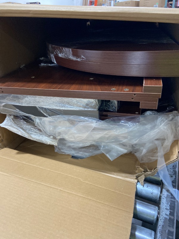 Photo 1 of Jocoevol 78.7" Dining Table for 6 8 10, Modern Dining Room Table with Storage, Wood Kitchen Table with Heavy Duty Legs, Dinner Tables for Kitchen Dining Room (Walnut)