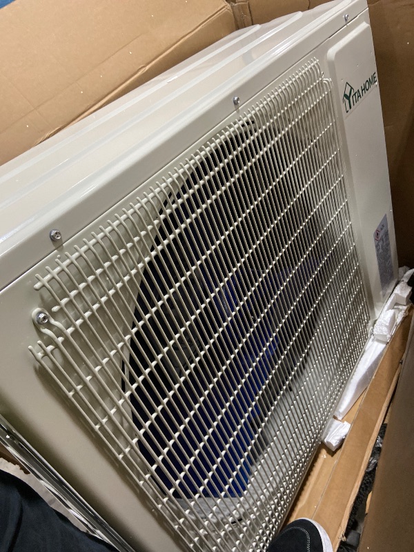 Photo 1 of YITAHOME 12000 BTU Mini Split Air Conditioner Heat Pump System, Wifi Enabled 20 SEER2 115V Inverter Ductless AC Cool Up to 750 Sq. Ft, Compatible with Alexa, Complete Installation Kit, White (NO HOME UNIT)
