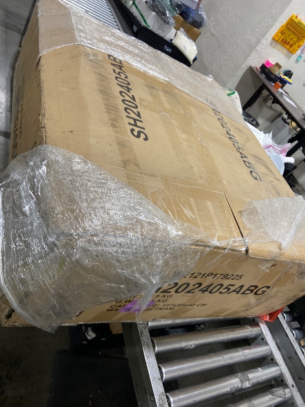 Photo 1 of Trygoal Convertible Sofa Bed, Pull Out Couch with Side Pockets, 3 in 1 Velvet Fabric Loveseat Sleeper Sofa Bed, Pull Out Couch with Adjustable Backrest for Living Room, Bedroom, Apartment, (LIGHT Gray)