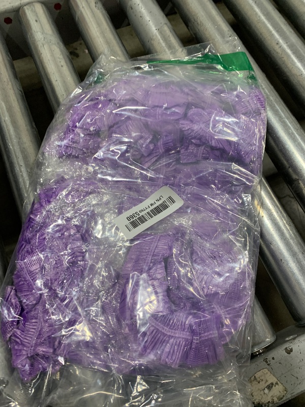 Photo 1 of 100 Purple Pedicure Liners 13.8 x 19.7 Inches Disposable Unbreakable Pedi Liners Disposable Fits Most Tub and Pedicure Foot Spa Home Use