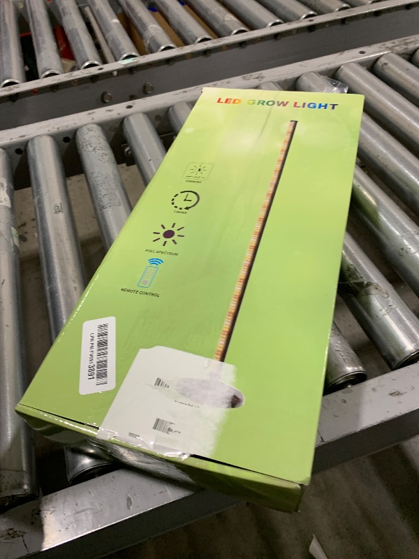 Photo 1 of 65 Inch Vertical Grow Lights for Indoor Plants: 48W, 6000K, 336 LEDs Full Spectrum LED Standing Plant Lights with Timer and 10 Level Dimmable Plant Growing Lamp for Greenhouse with Hanging Accessory