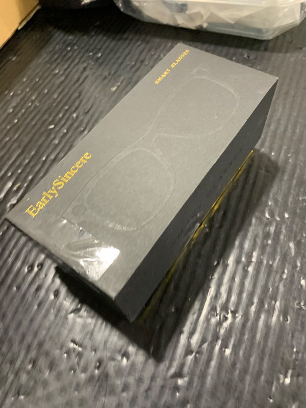 Photo 1 of 2026 Smart AI Glasses, 8MP 4K POV Camera, AI Assistant, HD Video, Voice Recorder, Meeting Transcriber, Translation, Open-Ear Bluetooth, Photochromic + Extra Blue Light Lenses for Travel & Vlogging