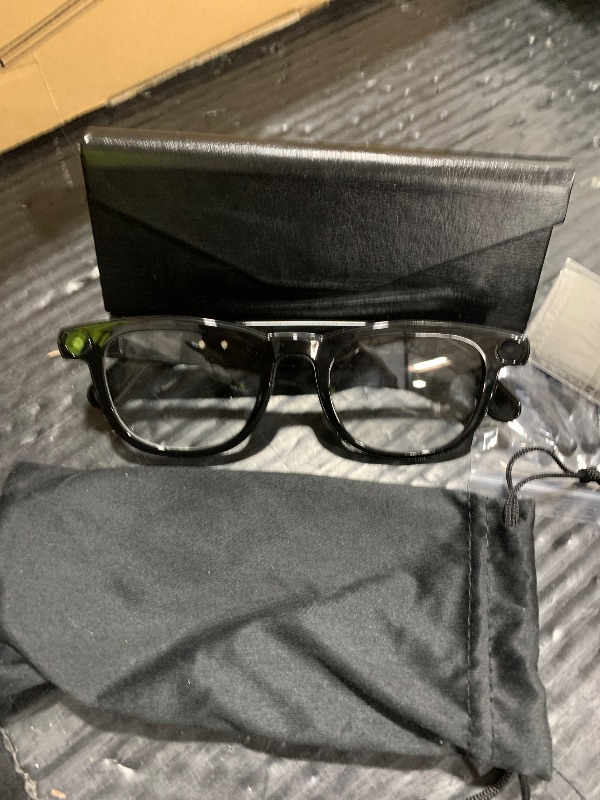 Photo 1 of 2026 Smart AI Glasses, 8MP 4K POV Camera, AI Assistant, HD Video, Voice Recorder, Meeting Transcriber, Translation, Open-Ear Bluetooth, Photochromic + Extra Blue Light Lenses for Travel & Vlogging