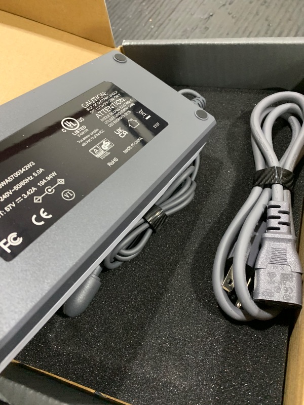 Photo 1 of STARGEAR Starlink Gen 3 Charger, 195W AC Power Adapter for Starlink Standard Replacement Starlink Accessories Starlink Power Supply Cable, 57V 3.42A Power Supply with AC Cord