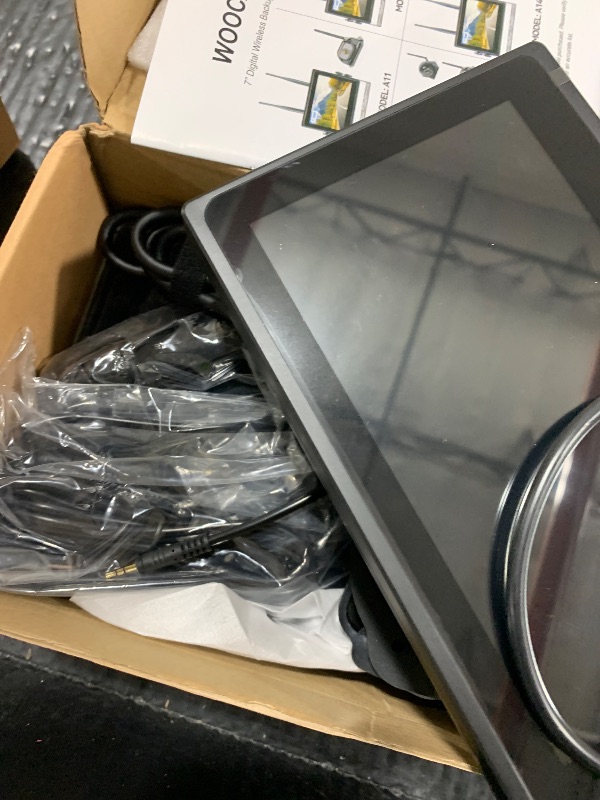 Photo 1 of WOOCARTY RV Backup Camera System Wireless 7" 1080P Touch Screen DVR Rear View Camera Compatible with Furrion Pre-Wired Plug, IP69K Waterproof Night Vision Camera and for RV Trailer Truck Camper, A11