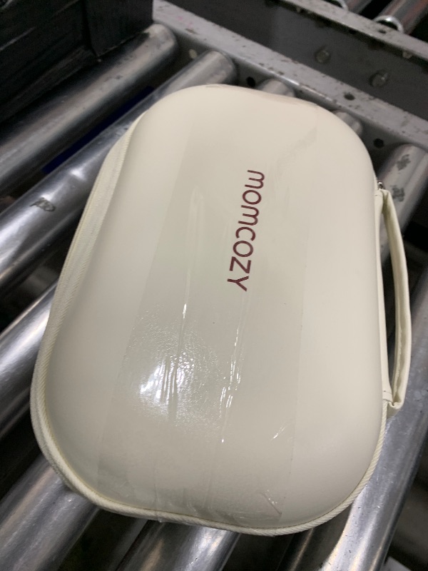 Photo 1 of Momcozy M5 Smart APP Controlled Wearable Breast Pump, Hands-Free Wireless Electric Pump, 3 Modes 9 Suction Levels, BPA-Free, Portable Lightweight, 24mm Flange, 2-Pack Cozy Red