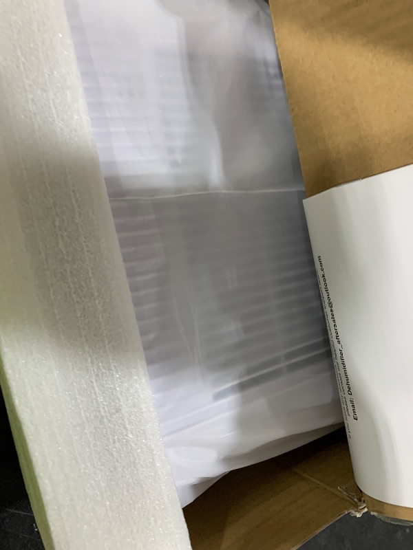 Photo 1 of Dehumidifiers for Home, 2000 Sq.Ft Small Dehumidifier with 3.3ft Drain Hose, 2.5L Tank, Timer Sleep Mode, Portable Dehumidifier for Basement, Bedroom, Bathroom (Frost White)