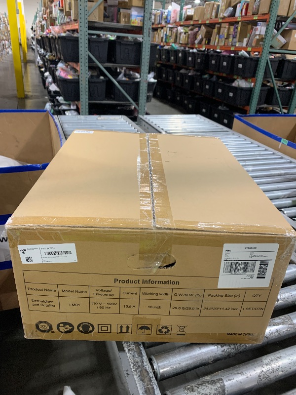 Photo 1 of TIECTOWN 2026 Upgrade 16-Inch 15.5 Amp 2-in-1 Electric Dethatcher and Scarifier with 14.5-Gallon Collection Bag, Lawn Dethatcher with 5-Position Depth Adjustment, Keeps Lawn Healthy - Green