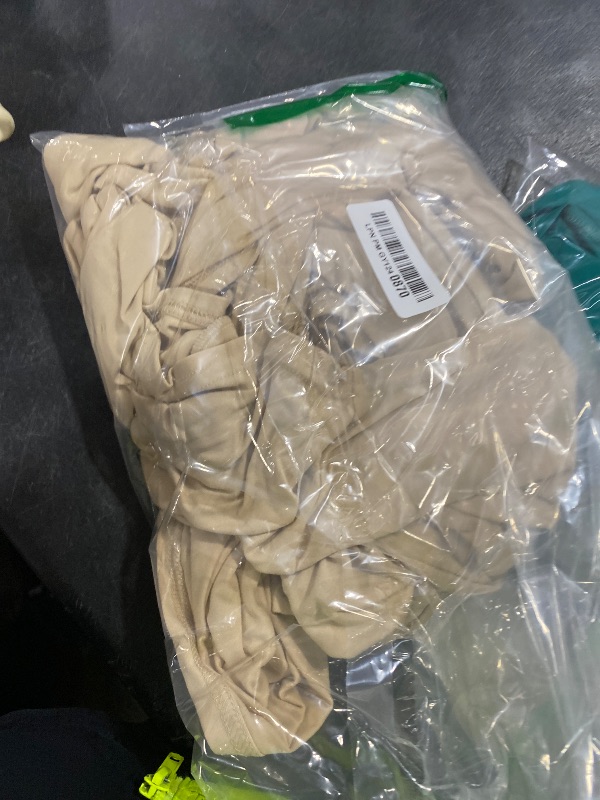 Photo 1 of Biscaynebay Decorative Box Spring Cover Queen Size, Light Camel Luxurious Jersey Knitting Stretchy Wrap Around 4 Sides Bed Skirt for Home/Hotels, Easy Fit Wrinkle & Fade Free Machine Washable