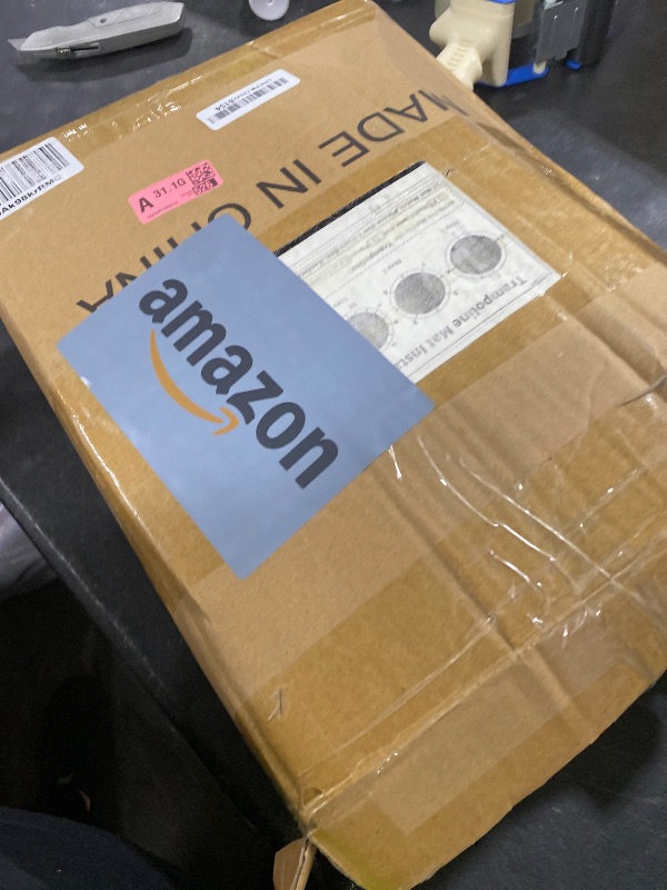 Photo 1 of Bzzter Trampoline Mat,Fits 12 Foot Frame with 72 Rings & 124.4Inch Diameter,Fits 6.5" Springs,10 Rows of Stitching for Longer Lasting, Replacement Trampoline Mat 12ft(Not Include Spring and Frame)