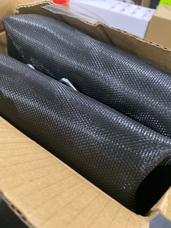 Photo 1 of Bzzter Trampoline Mat,Fits 12 Foot Frame with 72 Rings & 124.4Inch Diameter,Fits 6.5" Springs,10 Rows of Stitching for Longer Lasting, Replacement Trampoline Mat 12ft(Not Include Spring and Frame)