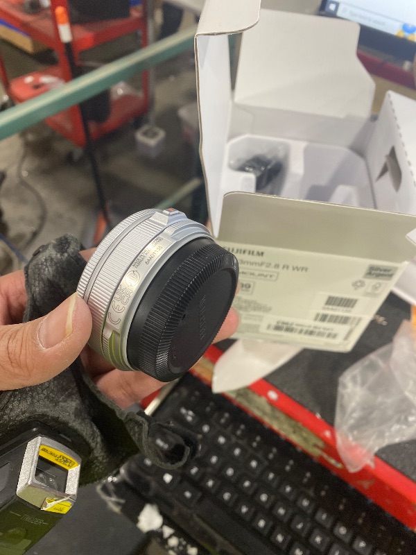 Photo 1 of FUJIFILM FUJINON XF23mmF2.8 R WR Lens, Silver