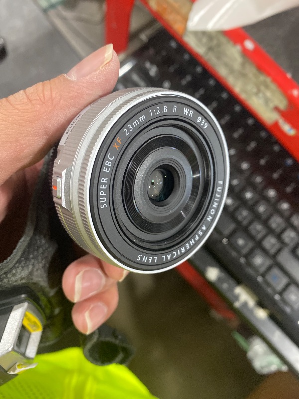 Photo 1 of FUJIFILM FUJINON XF23mmF2.8 R WR Lens, Silver