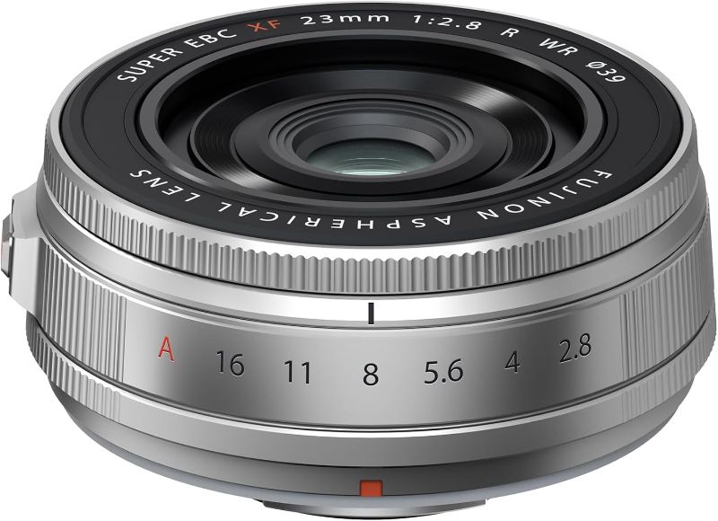 Photo 1 of FUJIFILM FUJINON XF23mmF2.8 R WR Lens, Silver
