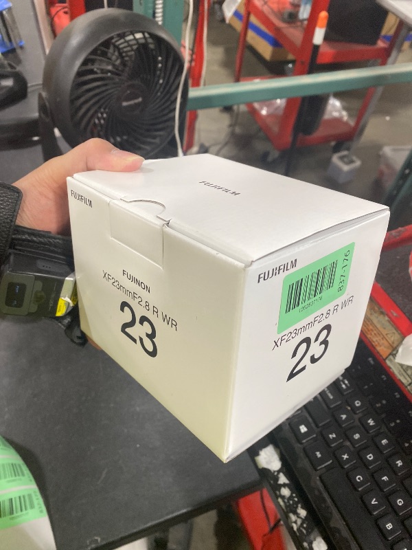 Photo 1 of FUJIFILM FUJINON XF23mmF2.8 R WR Lens, Silver