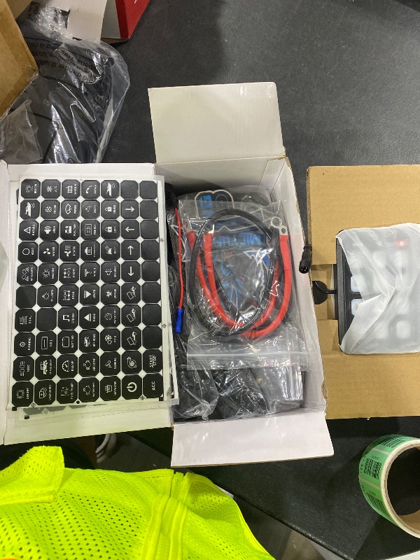 Photo 1 of MICTUNING P1Y 12 Gang Switch Panel, Remote and APP Control, Up to 230FT, Adjustable Strobe Pulse Momentary, 6-Level Dimming, 12-24V Waterproof Multifunction Toggle Switch for Car Boat RV Truck Offroad