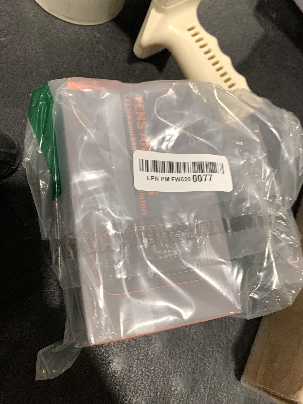 Photo 1 of AVCOO 3-in-1 TENS Unit Muscle Stimulator with 30 Modes, 40 Intensities TENS Machine for Gradual Back Pain Relief Therapy, Rechargeable EMS Unit Massager with 12 TENS Electrode Pads, a Storage Bag