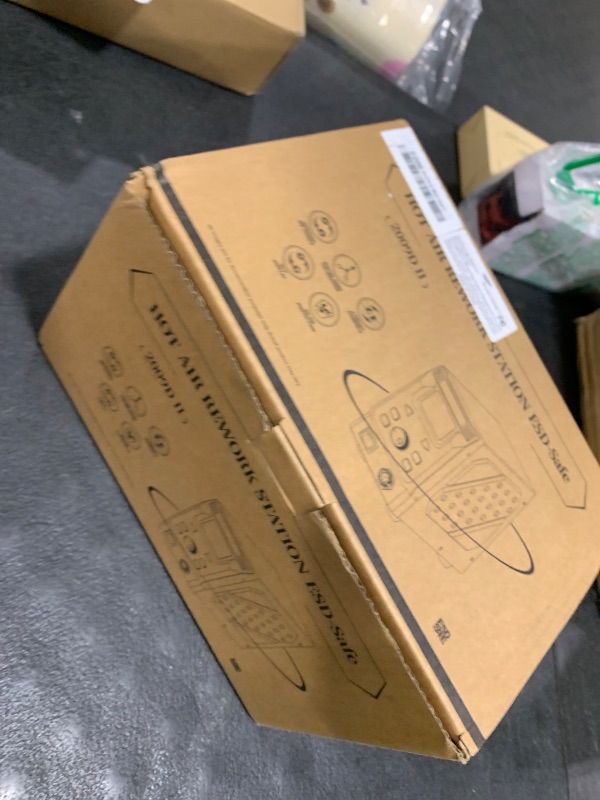 Photo 1 of WEP 2009D-II Hot Air Soldering Station, Hot Air Rework Station with Detachable Soldering Heat Gun, 4 Preset Channels, Digital LED Display, Adjustable Temperature 212-896°F, PID Temp Stabilization