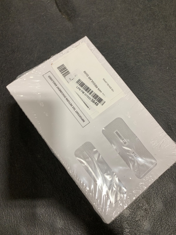 Photo 1 of 100 1099 Envelopes Designed For 1099 Misc, INT, 1099-R, And 1095-C, Laser Forms from Quickbooks or Similar Tax Software -Double-Window Security Envelope, Gummed Flap, 5 5/8 Inch x 9 Inch Pack of 100