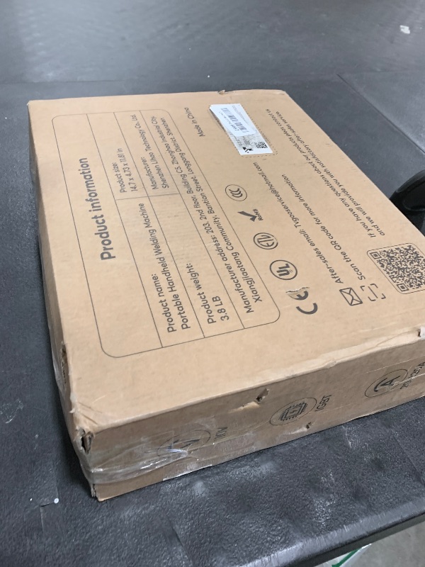 Photo 1 of Tvgoo Portable Handheld Welding Machine - 110V IGBT Inverter Handheld Welder, 20-120A Portable ARC Welder, Hot Start & Anti-Stick for 3/32"-1/8" Welding Rods, Father's Day Gift for Men(Grey)