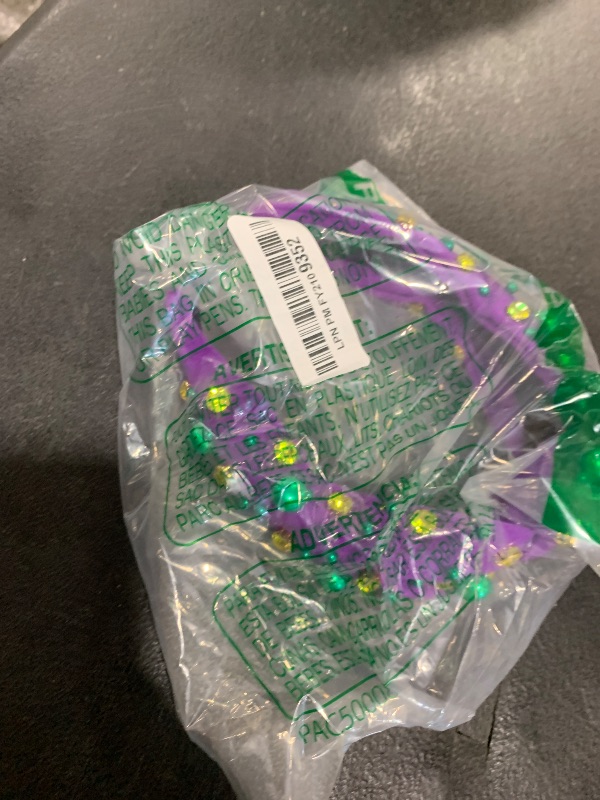 Photo 1 of " Mardi Gras Beads headband