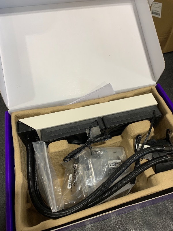 Photo 1 of NZXT Kraken Plus 240 – AIO CPU Liquid Cooler – 240mm Radiator – 2 x F120P Fans – Customizable 1.54" Square LCD – AMD® AM5, AM4 – Intel® LGA 1851/1700, 1200/115X – Black