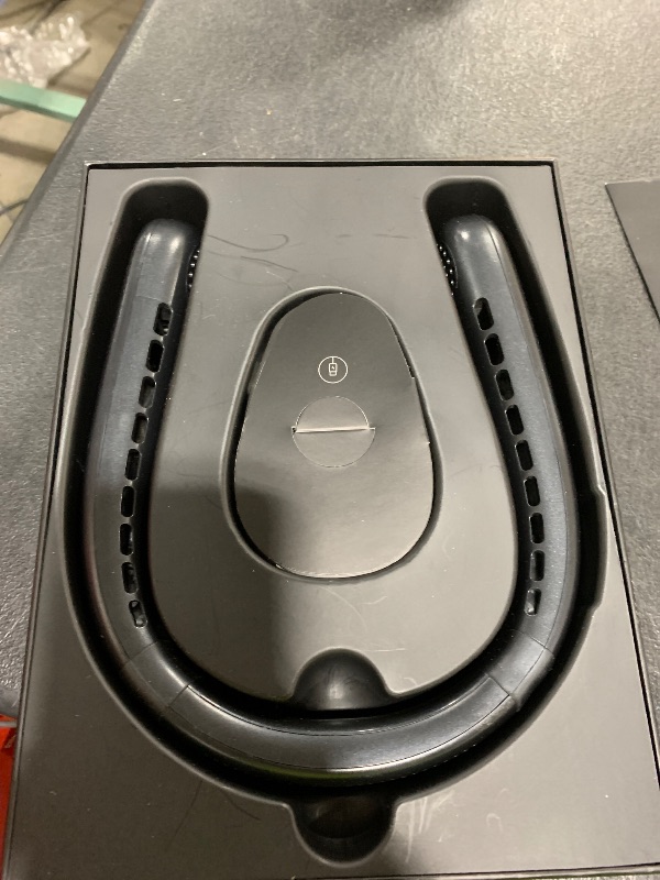 Photo 1 of TORRAS 2026 COOLiFY Cyber Fold AI Neck Air Conditioner, Ultimate Cooling Max Cooling Area Neck Fan, Adjustable Strong Wind Neck Cooler for Neck & Face, Rechargeable Portable for Travel Outdoor, Black