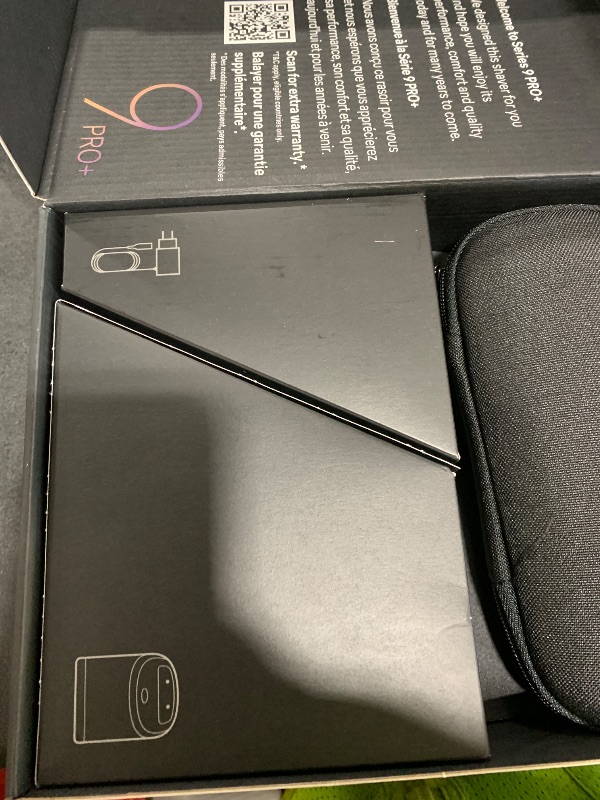 Photo 1 of Braun Series 9 PRO+ Electric Shaver, Wet & Dry Razor, Pro SensoAdapt, 6in1 SmartCare Center, 9697CC, Silver