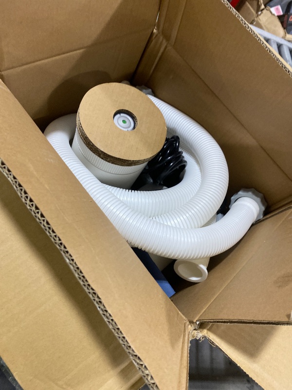 Photo 1 of INTEX C1500 Cartridge Filter Pump for AGP: 1500 GPH Pump Flow Rate - Cartridge Gauge Indicator - HydroAeration Technology - Includes Type A Filter Cartridge - Turnover Rate/System Flow 1180 GPH