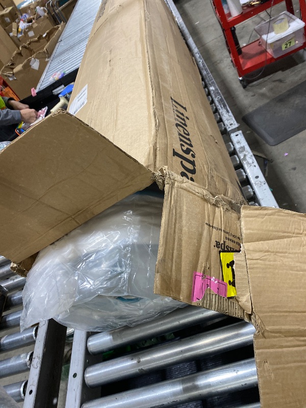 Photo 1 of Linenspa 12 Inch Memory Foam and Spring Hybrid Mattress - Medium Plush Feel - Bed in a Box - Pressure Relief and Adaptive Support - Breathable - Cooling - Primary Bedroom - King Size