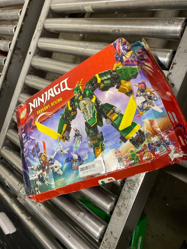 Photo 1 of LEGO NINJAGO Lloyd's Jet Mech Building Toy - Model Building Kit for Boys & Girls, Ages 9+ - Transforming Playset for Kids W/ 5 Ninja Toy Minifigures - Dragons Rising Gift Idea for Birthdays - 71845