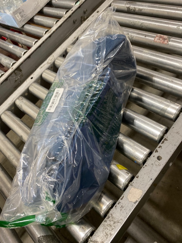 Photo 1 of Migeek Wheelchair Lateral Support Cushion, Wheelchair Back Support Cushion for Positioning, Lateral Foam Wedge Cushion for The Elderly (Blue)(Waist Rest)