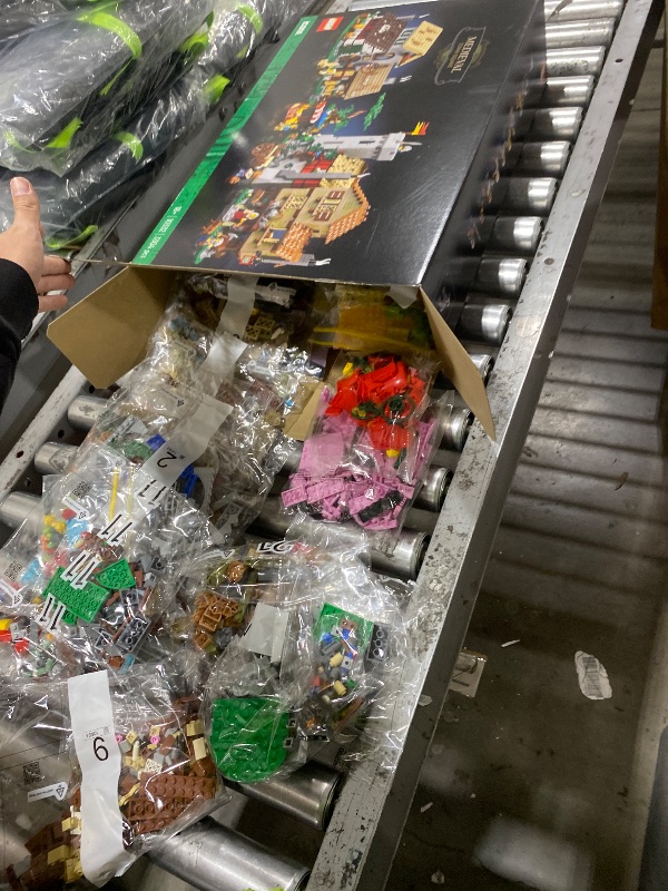 Photo 1 of LEGO Icons Medieval Town Square Building Set for Adults - Office or Shelf Decor for Men & Women, Ages 18+ Years - W/ 8 Medieval Minifigures - Gift for Birthdays - 10332