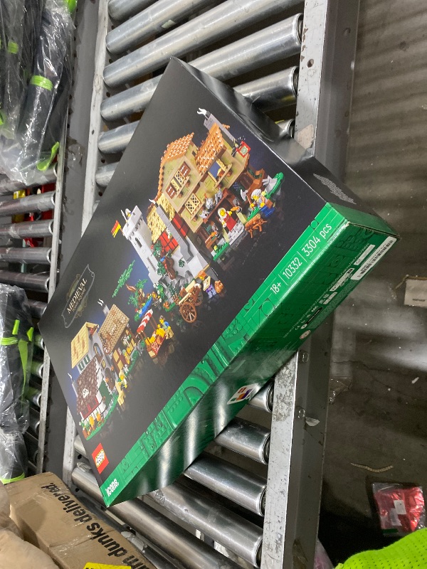 Photo 1 of LEGO Icons Medieval Town Square Building Set for Adults - Office or Shelf Decor for Men & Women, Ages 18+ Years - W/ 8 Medieval Minifigures - Gift for Birthdays - 10332