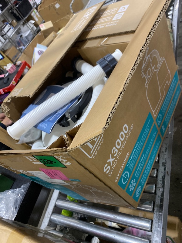 Photo 1 of Intex 26651EG 3,000 GPH Above Ground Pool Sand Filter Pump with Automatic Timer