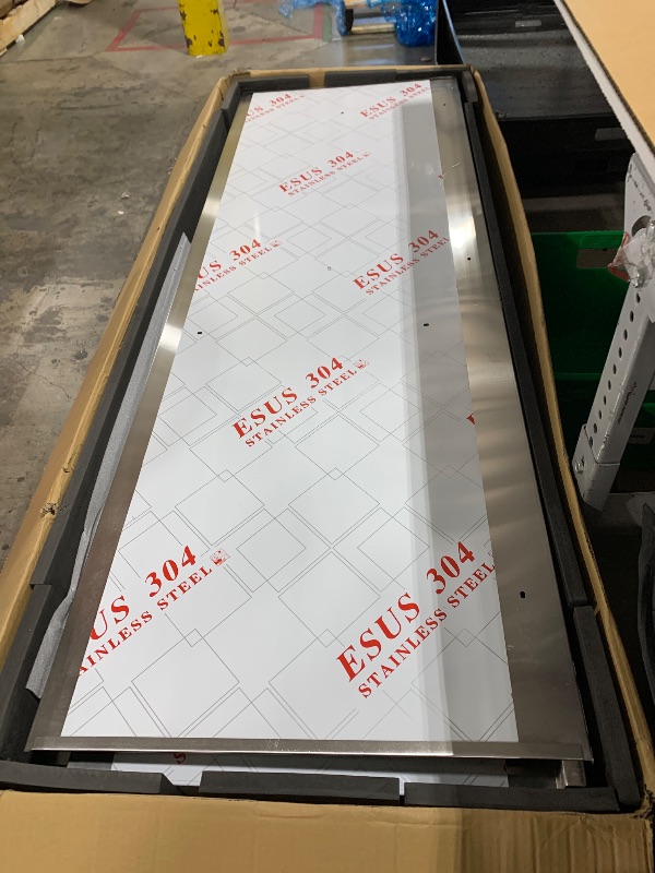 Photo 1 of WWK 70" x 21" Stainless Steel Table with Cabinet, Commercial Kitchen Table for Prep & Work, Heavy Duty Work Cabinet with 5 Doors for Outdoor, Kitchen, Restaurant, Hotel, Garage and Cafe