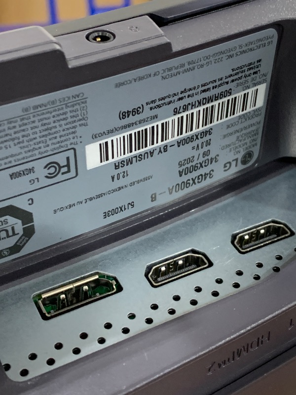 Photo 1 of Samsung 40” Odyssey G7 (G75F) WUHD Resolution, 180Hz, Curved Gaming Monitor, 1ms Response Time (GtG), VESA DisplayHDR™ 600, AMD FreeSync™ Premium Pro, LS40FG75DENXZA, 2025