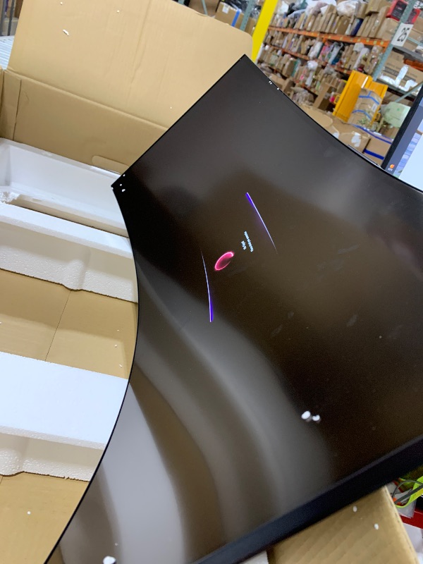 Photo 1 of Samsung 40” Odyssey G7 (G75F) WUHD Resolution, 180Hz, Curved Gaming Monitor, 1ms Response Time (GtG), VESA DisplayHDR™ 600, AMD FreeSync™ Premium Pro, LS40FG75DENXZA, 2025