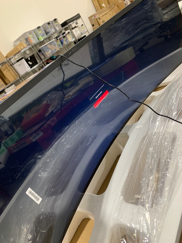 Photo 1 of Gawfolk 49 inch Ultra-Wide Curved 1500R Gaming Computer Monitor, DQHD(5120×1440), 165Hz, 1MS, FreeSync, 120% sRGB, Built-in speaker PC Screen, HDMI2.1 & DP1.4, Compatible Wall Mount 100*100mm- Black
