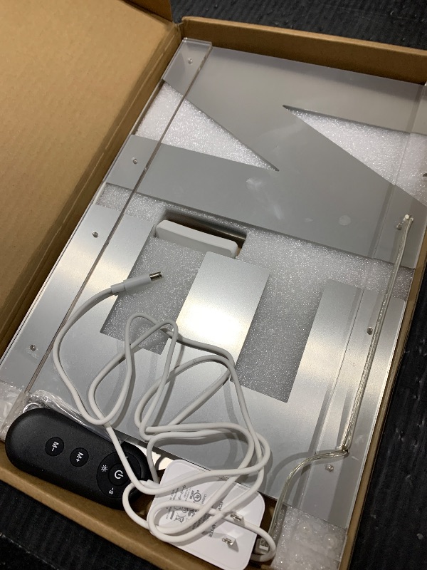 Photo 1 of lulixilul LED Open Sign for Business, 30"x10" Dimmable Brightness Large Electric Light Up Sign, Hanging Installation for Store Restaurant Office Bar Hotel Salon (white)