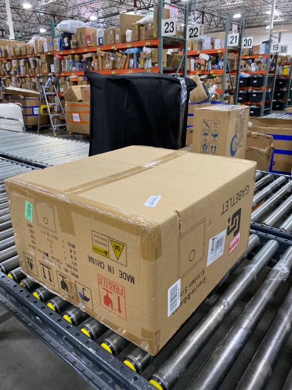 Photo 1 of GABETLET Quartz Kitchen Sink, 20 Inch White Undermount Kitchen Sinks, Deep Single Bowl Granite Composite Sink, Modern Sinks Providing Complete Accessories, Spacious Workspace and Easy Cleaning