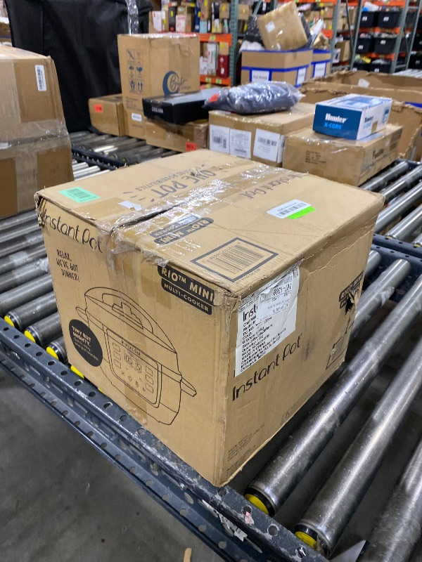 Photo 1 of Instant Pot 4QT RIO Mini 7-in-1 Multi-Cooker, Pressure Cooker, Slow cook, Sauté, Steam, Rice Maker, Yogurt, & Warmer, Rosewater, 4 Quarts