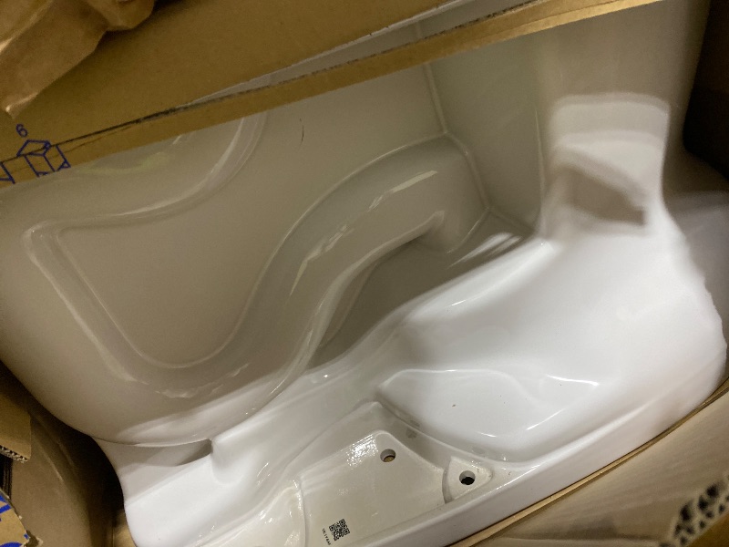 Photo 1 of TOTO® Drake® Two-Piece Elongated 1.28 GPF Universal Height TORNADO FLUSH ® Toilet with 10 Inch Rough-In, CEFIONTECT®, and SoftClose® Seat, WASHLET®+ Ready, Cotton White - MS776124CEFG.10#01