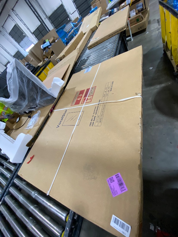 Photo 1 of VocalStar Frameless Bathroom Mirror, 55" x 36" Rectangle Wall Mirror with Beveled Edge, Modern Decorative Vanity Mirrored for Living Room, Entryway, Bedroom | 1/4-Inch Shatterproof Glass