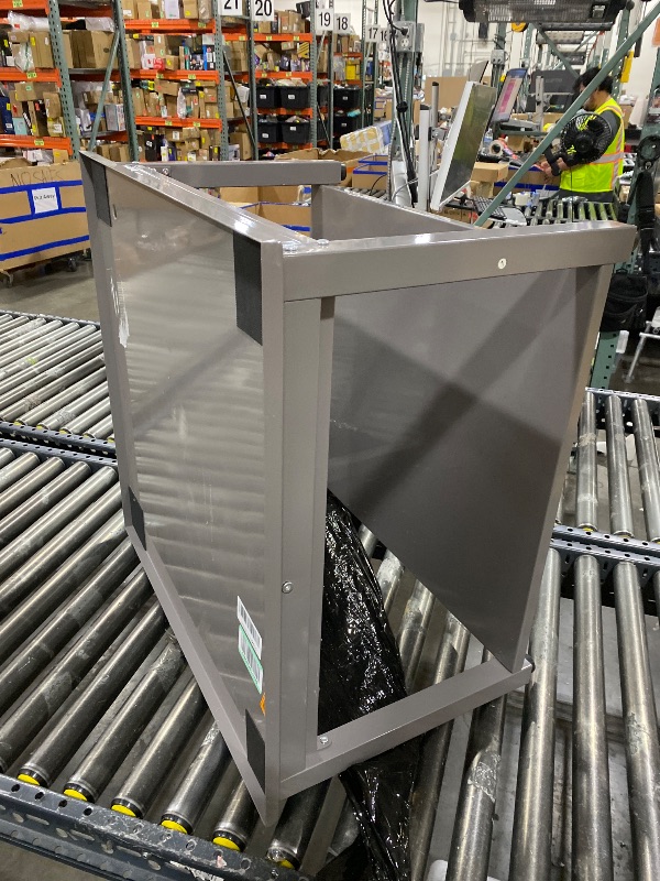 Photo 1 of EZ Laundry Pedestal 29" x 16" Washer and Dryer Platform Stand – Steel Frame, Grey