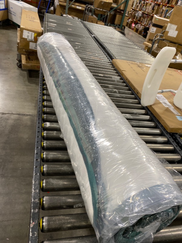 Photo 1 of 14 Inch Queen Hybrid Mattress – Plush Feel, Cooling Gel Memory Foam & Zoned Pocket Coils – Soft Comfort, Motion Isolation & Pressure Relief