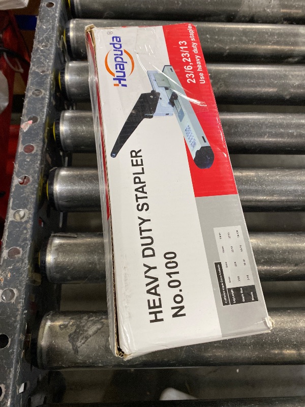 Photo 1 of KongJee 100-Sheet Heavy Duty Stapler with 1000 Staples, Paper Stapler, High Capacity Large Commercial Stapler, Industrial Big Heavy Stapler with Staples for Paper